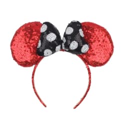 Big Size Classic DOT Bow Minnie Mouse Ears Headband Women Party Girl Hairband Hot Festival Disney Park Trip DIY Hair Accessories
