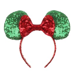 Big Size Classic DOT Bow Minnie Mouse Ears Headband Women Party Girl Hairband Hot Festival Disney Park Trip DIY Hair Accessories