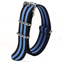 1pcs Nylon strap 16mm 18mm 20mm 22mm Watch Band Waterproof Watch Strap for Nylon Army Sport Watch Dropshipping Belt