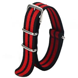 1pcs Nylon strap 16mm 18mm 20mm 22mm Watch Band Waterproof Watch Strap for Nylon Army Sport Watch Dropshipping Belt