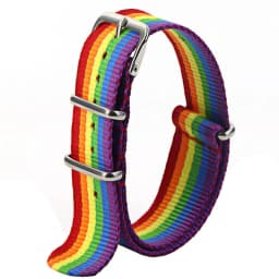 1pcs Nylon strap 16mm 18mm 20mm 22mm Watch Band Waterproof Watch Strap for Nylon Army Sport Watch Dropshipping Belt
