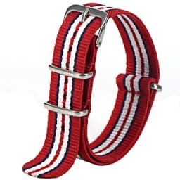 1pcs Nylon strap 16mm 18mm 20mm 22mm Watch Band Waterproof Watch Strap for Nylon Army Sport Watch Dropshipping Belt