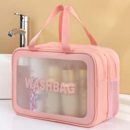 Wet-dry separation makeup bag portable toiletry bag travel essentials large capacity storage bag fitness swimming essentials