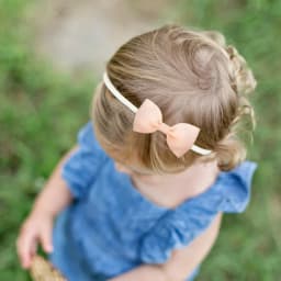 3/4/6Pcs/Set Sweet Colorful Ribbon Bowknot Elastic Headband For Baby Girls Ties Headwear Infant Kid Hair Accessories Diademas