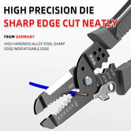 AIRAJ Wire Stripper Tools Multitool Plier Crimper Cable Cutter Multifunctional Stripping Tool Crimping Pliers Terminal
