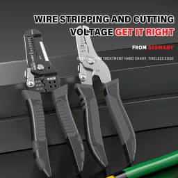 AIRAJ Wire Stripper Tools Multitool Plier Crimper Cable Cutter Multifunctional Stripping Tool Crimping Pliers Terminal