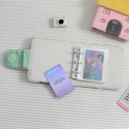 New House Shape Plush Kpop Photocards Holder Binder Album 3inch Idol Photo Cards Collection Book Kpop Stationery