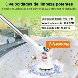 Electric Cleaning Brush 8 in 1 Multifunctional Household Wireless Rotatable Cleaning Brush For Bathroom Kitchen Windows Toilet