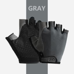 Men Cycling Bicycle Gloves Half Finger Gym Gloves Women Mitten Breathable Anti-slip Glove Fitness Sport Training Gloves