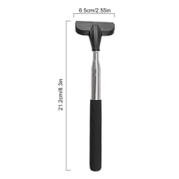 Portable Rainy Glass Window Cleaning Tool Wiper Extendable Handle Car Side Mirror Squeegee Telescopic Rearview Mirror Squeegee