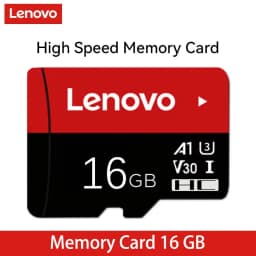 Lenovo Select Micro SD-Memory-Card, 256GB MicroSDXC 130MB/s Full HD & 4K UHD, UHS-I, U3, A2, V30, Expanded Storage for Android