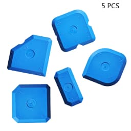 5PCS Silicone Sealant Tool Spreader Finish Kit Caulk Tile Grout Applicator Window Door Cement Caulk Removal Tool