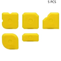 5PCS Silicone Sealant Tool Spreader Finish Kit Caulk Tile Grout Applicator Window Door Cement Caulk Removal Tool