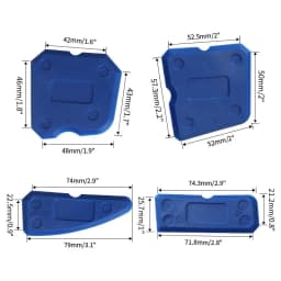 5PCS Silicone Sealant Tool Spreader Finish Kit Caulk Tile Grout Applicator Window Door Cement Caulk Removal Tool