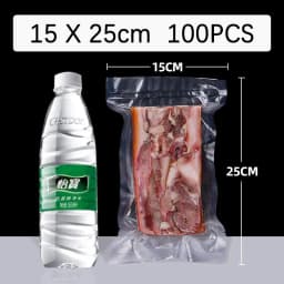 100 Quart Vacuum Sealer Bags  for Food Saver, Seal a Meal, Grade, Heavy Duty, Great for vac storage, Meal Prep or Sous Vide