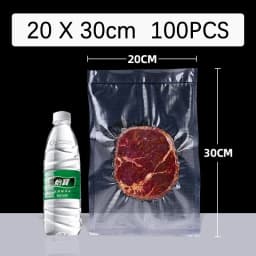 100 Quart Vacuum Sealer Bags  for Food Saver, Seal a Meal, Grade, Heavy Duty, Great for vac storage, Meal Prep or Sous Vide