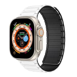 Magnetic Band for Apple Watch Ultra 2 49mm 45mm 44mm S10 46mm 42mm 40 41mm Silicone Strap for IWatch Series Ultra 2 9 8 7 6 5 4