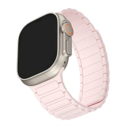 Magnetic Band for Apple Watch Ultra 2 49mm 45mm 44mm S10 46mm 42mm 40 41mm Silicone Strap for IWatch Series Ultra 2 9 8 7 6 5 4