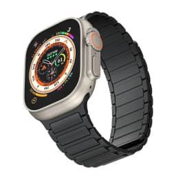 Magnetic Band for Apple Watch Ultra 2 49mm 45mm 44mm S10 46mm 42mm 40 41mm Silicone Strap for IWatch Series Ultra 2 9 8 7 6 5 4