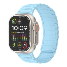 Magnetic Band for Apple Watch Ultra 2 49mm 45mm 44mm S10 46mm 42mm 40 41mm Silicone Strap for IWatch Series Ultra 2 9 8 7 6 5 4