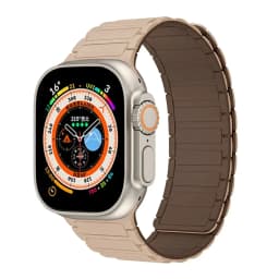 Magnetic Band for Apple Watch Ultra 2 49mm 45mm 44mm S10 46mm 42mm 40 41mm Silicone Strap for IWatch Series Ultra 2 9 8 7 6 5 4