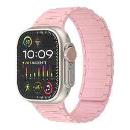 Magnetic Band for Apple Watch Ultra 2 49mm 45mm 44mm S10 46mm 42mm 40 41mm Silicone Strap for IWatch Series Ultra 2 9 8 7 6 5 4