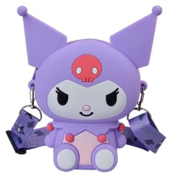 Sanrio Hello Kitty Lovely Kawaii Fashion Bag Princess Small Storage Silicone Purse Anime Cartoon Figures Model Toys Kids Gift