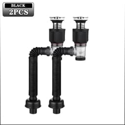 Flip-Top Kitchen Sink Drain Retractable Deodorizing Filter Flexible Downspout Bathroom Sink Anti Clogging Kitchen Accessories