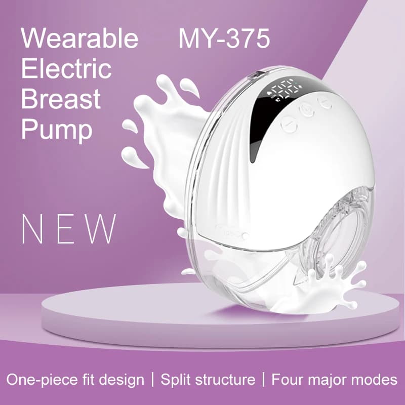 Dr.isla 1200mA Portable Breast Pump Wearable Breast Pumps Hands-Free Milk Extractor Wireless Automatic Milker Safety BPA Free