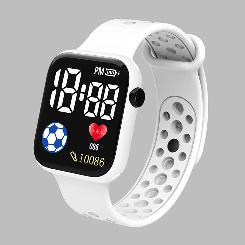 2023 LED Digital Watch For Kids Boys Sports Waterproof Watches Girls Silicone Digital Watch Casual Childrens Electronic Reloj
