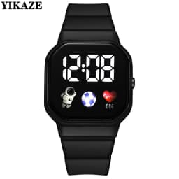 2023 LED Digital Watch For Kids Boys Sports Waterproof Watches Girls Silicone Digital Watch Casual Childrens Electronic Reloj