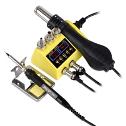 JCD 8898 Soldering Station 750W 2 in 1 Soldering Iron Hot Air Gun Rework Welding Station For Phone BGA SMD Welding Repair Tools