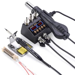 JCD 8898 Soldering Station 750W 2 in 1 Soldering Iron Hot Air Gun Rework Welding Station For Phone BGA SMD Welding Repair Tools