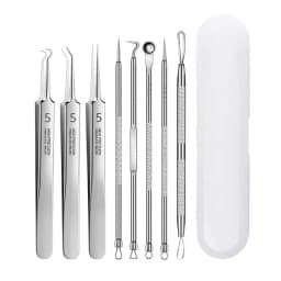 German Ultra-fine No. 5 Cell Pimples Blackhead Clip Tweezers Beauty Face Health Salon Special blackhead remover Acne Needle Tool