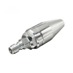 Turbo Nozzle for Pressure Washer Rotating for Hot and Cold Water With 1/4 Quick Connect 7 Nozzle Tips And Holder 4000 PSI