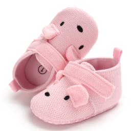 Summer Newborn Infant Baby Girls Princess First Walkers Shoes Soft Sole Sandals Shoes Pink Beach Shoes Baby Slippers