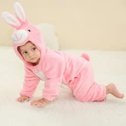 MICHLEY Halloween Winter Baby Rompers Hooded Flannel Toddler Infant Clothes Overall Bodysuits Jumpsuit Costume For Kids Girl Boy
