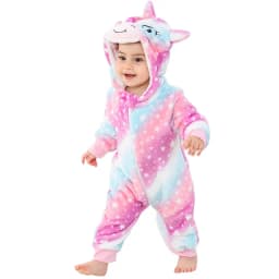 MICHLEY Halloween Winter Baby Rompers Hooded Flannel Toddler Infant Clothes Overall Bodysuits Jumpsuit Costume For Kids Girl Boy