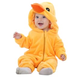 MICHLEY Halloween Winter Baby Rompers Hooded Flannel Toddler Infant Clothes Overall Bodysuits Jumpsuit Costume For Kids Girl Boy