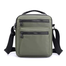 Man Classic Messenger Bag Men's Multifunction Shoulder Sling Pack Nylon Business Crossbody Flap Male Simple Handbags