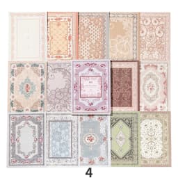 Mr. Paper Vintage Floral Handbook Material Paper European Style Frame Pattern Decorative Base Cardstock Paper 30pcs/book