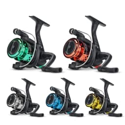 Plastics Spinning Fishing Reels 5.2:1 Wheel Spinning Reel Fishing Lure Wheel Vessel Bait Casting Flying Fishing Trolling
