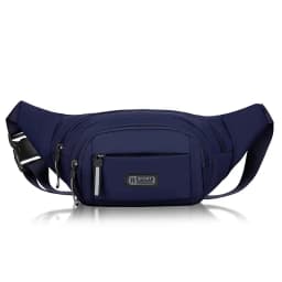 New Pure Canvas Fit Waistpack Mobile Waistpack Men's Sports Outdoor Leisure Running Anti Theft Ultra Thin Invisible
