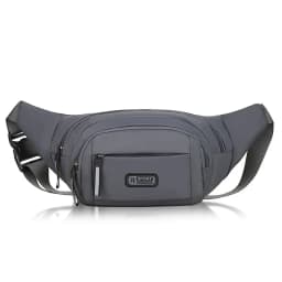 New Pure Canvas Fit Waistpack Mobile Waistpack Men's Sports Outdoor Leisure Running Anti Theft Ultra Thin Invisible