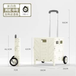 Lightweight Brushed Trolley Luggage Trolley Express Folding Shopping Cart for Climbing Stairs Home Hand Pull