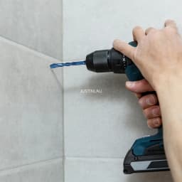 JUSTINLAU High Hardness Eccentric Drill Precision Drilling 6/8/10/12mm Glass Tile Ceramic Punching Rock Slab Triangle Drill bit