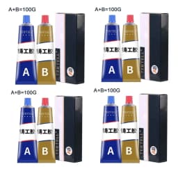 Heat Resistance Metal Repair Glue High Strength Cold Welding Glue Magic Plastic Repair Casting Adhesive  AB Glue Sealant Strong