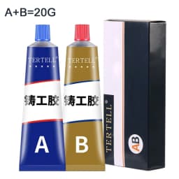 Heat Resistance Metal Repair Glue High Strength Cold Welding Glue Magic Plastic Repair Casting Adhesive  AB Glue Sealant Strong