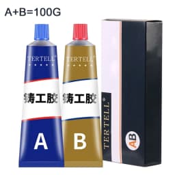 Heat Resistance Metal Repair Glue High Strength Cold Welding Glue Magic Plastic Repair Casting Adhesive  AB Glue Sealant Strong