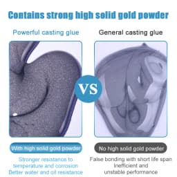 Heat Resistance Metal Repair Glue High Strength Cold Welding Glue Magic Plastic Repair Casting Adhesive  AB Glue Sealant Strong